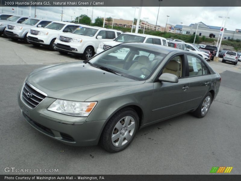 Front 3/4 View of 2009 Sonata GLS