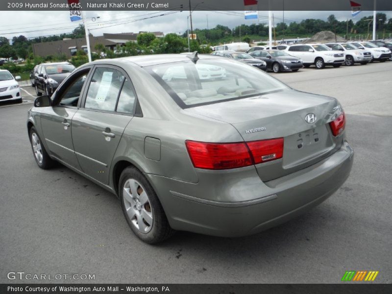 Natural Khaki Green / Camel 2009 Hyundai Sonata GLS