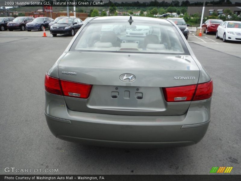 Natural Khaki Green / Camel 2009 Hyundai Sonata GLS