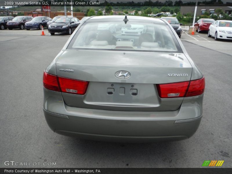 Natural Khaki Green / Camel 2009 Hyundai Sonata GLS