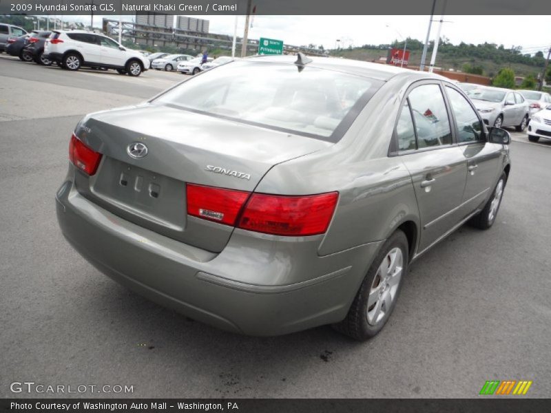 Natural Khaki Green / Camel 2009 Hyundai Sonata GLS
