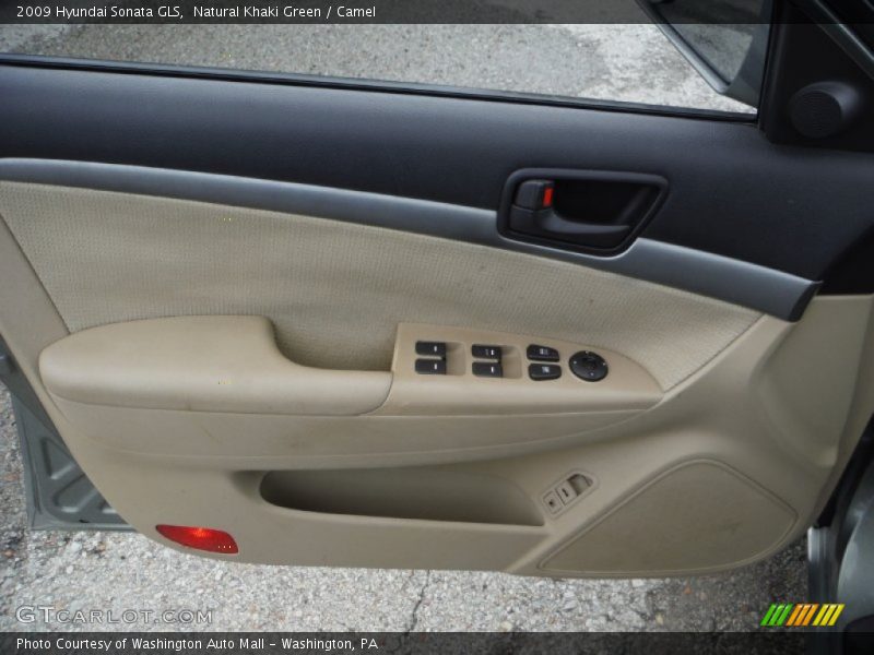 Natural Khaki Green / Camel 2009 Hyundai Sonata GLS
