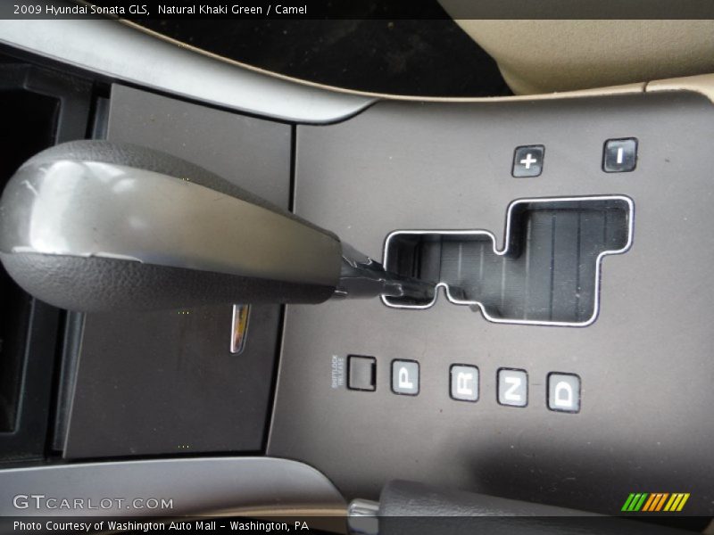 Natural Khaki Green / Camel 2009 Hyundai Sonata GLS