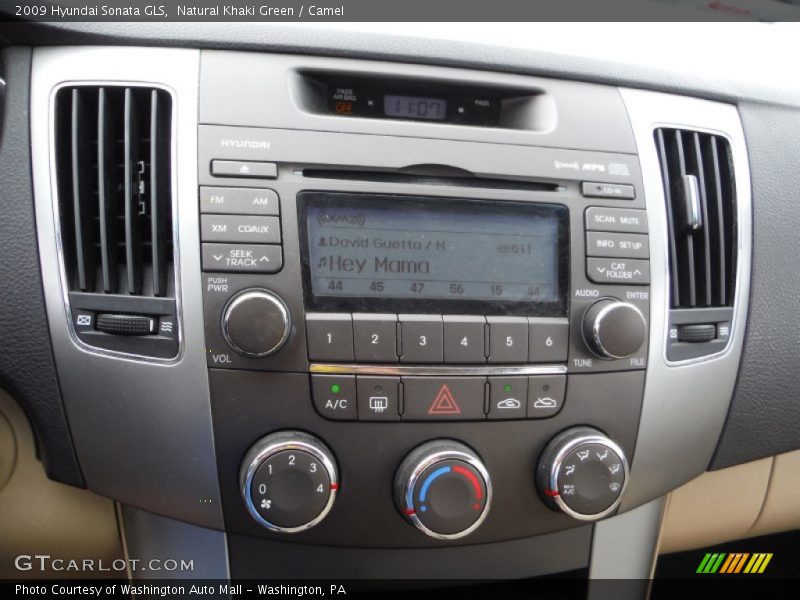 Natural Khaki Green / Camel 2009 Hyundai Sonata GLS
