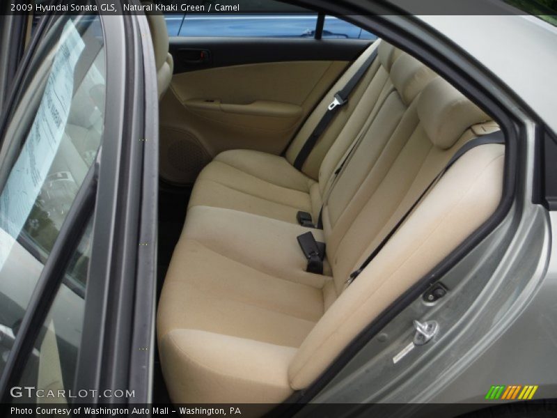 Natural Khaki Green / Camel 2009 Hyundai Sonata GLS