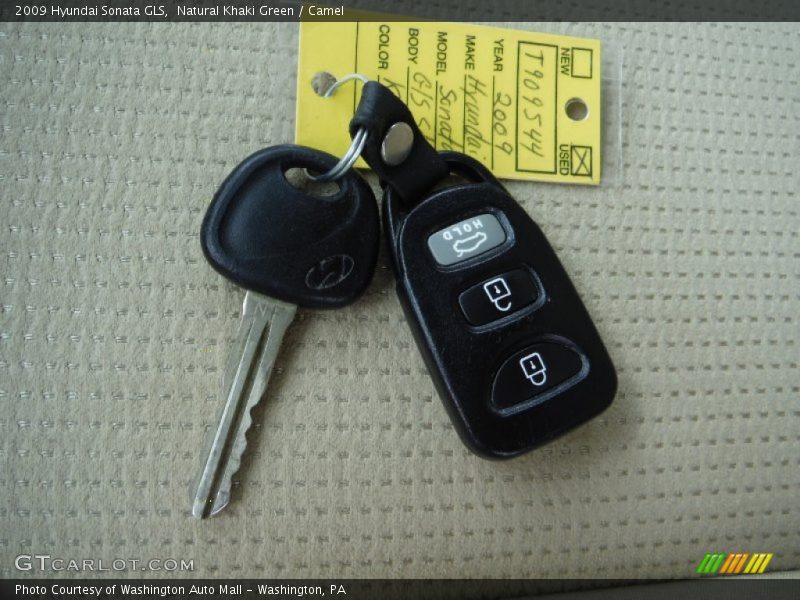 Natural Khaki Green / Camel 2009 Hyundai Sonata GLS