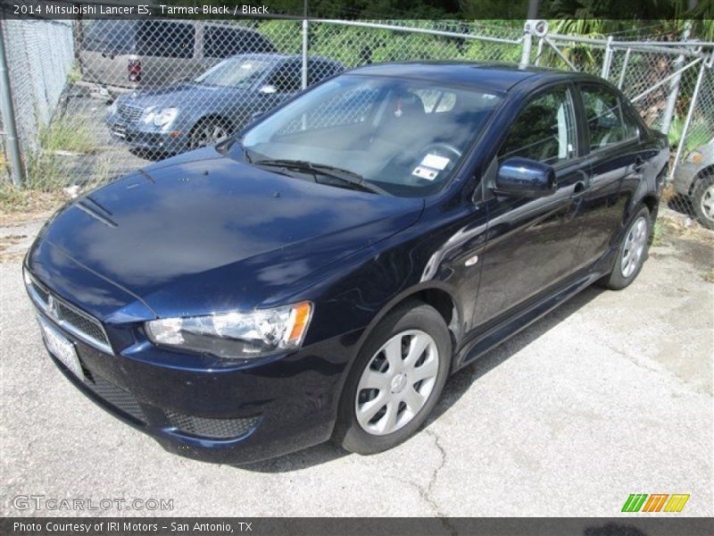 Tarmac Black / Black 2014 Mitsubishi Lancer ES