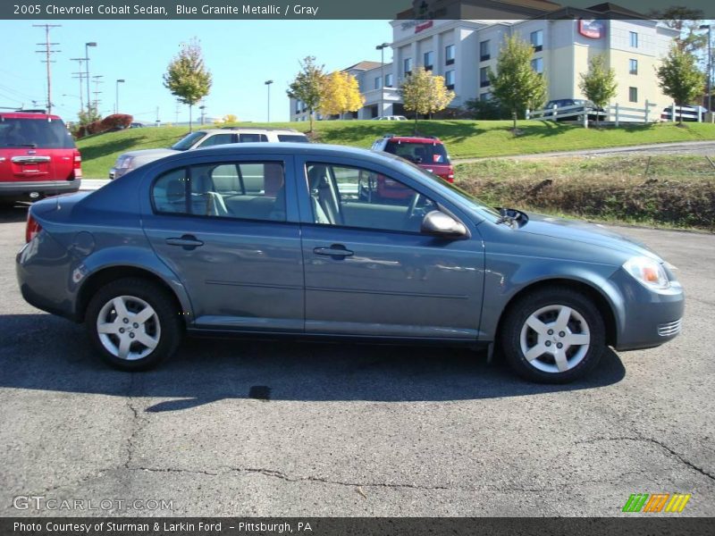Blue Granite Metallic / Gray 2005 Chevrolet Cobalt Sedan
