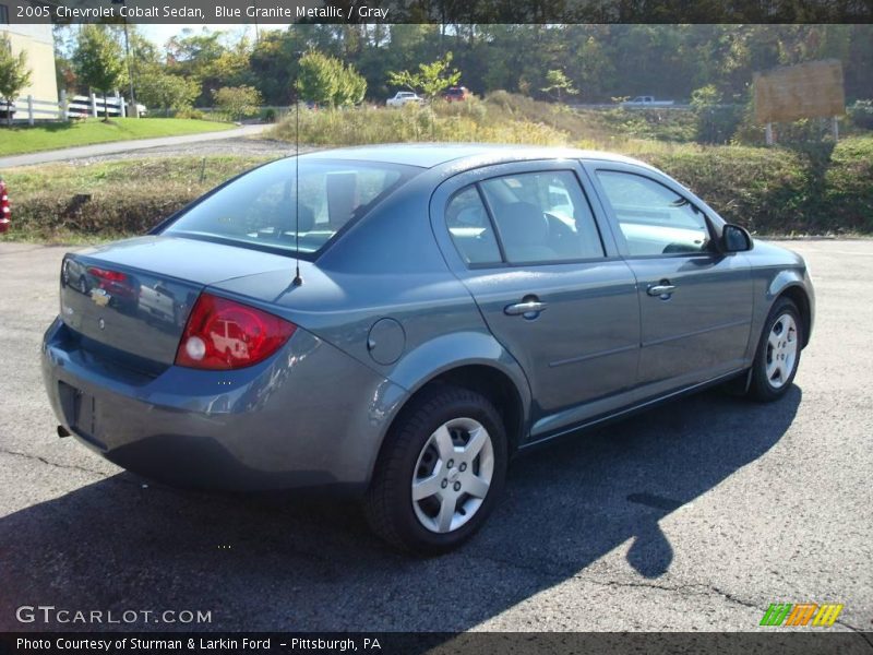 Blue Granite Metallic / Gray 2005 Chevrolet Cobalt Sedan