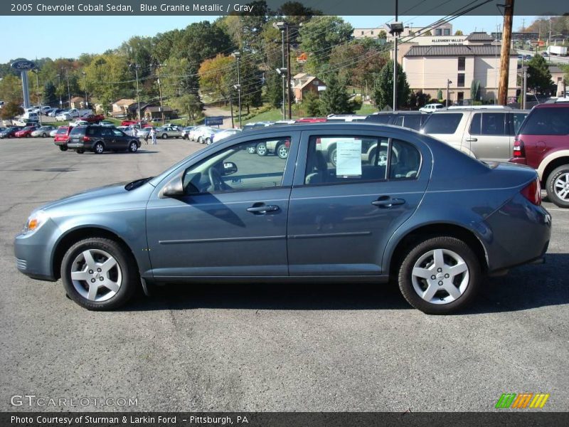 Blue Granite Metallic / Gray 2005 Chevrolet Cobalt Sedan
