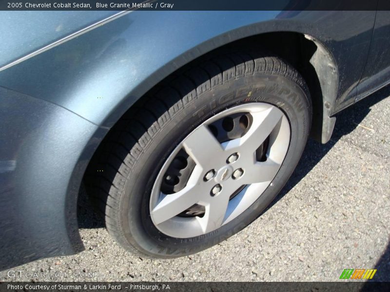 Blue Granite Metallic / Gray 2005 Chevrolet Cobalt Sedan