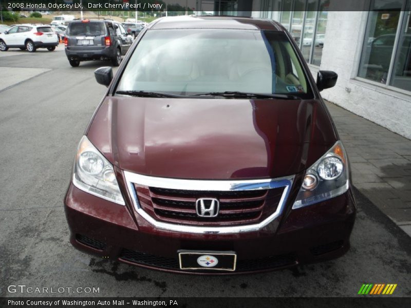 Dark Cherry Pearl / Ivory 2008 Honda Odyssey LX