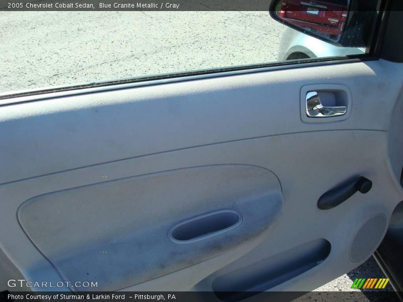 Blue Granite Metallic / Gray 2005 Chevrolet Cobalt Sedan