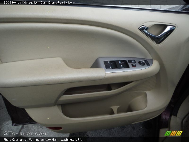 Dark Cherry Pearl / Ivory 2008 Honda Odyssey LX