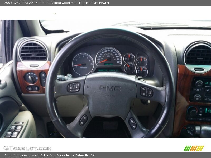 Sandalwood Metallic / Medium Pewter 2003 GMC Envoy XL SLT 4x4