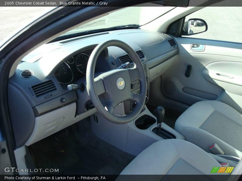 Blue Granite Metallic / Gray 2005 Chevrolet Cobalt Sedan