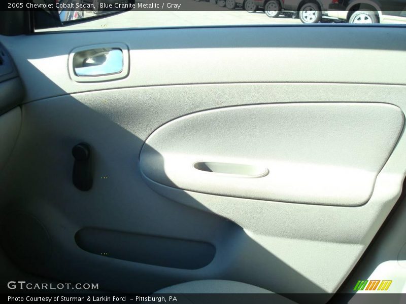 Blue Granite Metallic / Gray 2005 Chevrolet Cobalt Sedan