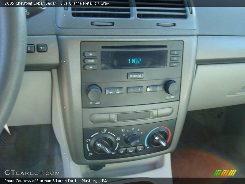 Blue Granite Metallic / Gray 2005 Chevrolet Cobalt Sedan