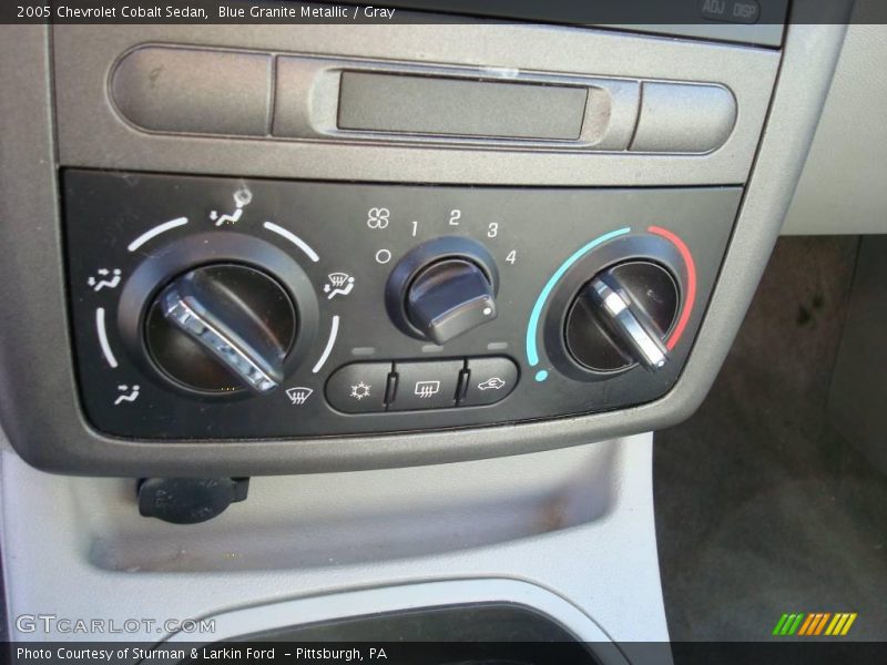 Blue Granite Metallic / Gray 2005 Chevrolet Cobalt Sedan