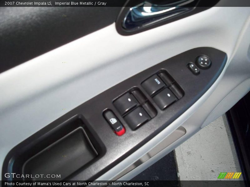 Imperial Blue Metallic / Gray 2007 Chevrolet Impala LS