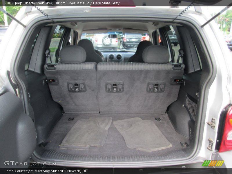 Bright Silver Metallic / Dark Slate Gray 2002 Jeep Liberty Sport 4x4