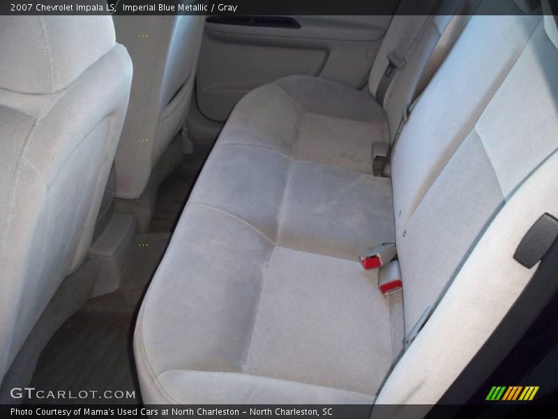 Imperial Blue Metallic / Gray 2007 Chevrolet Impala LS
