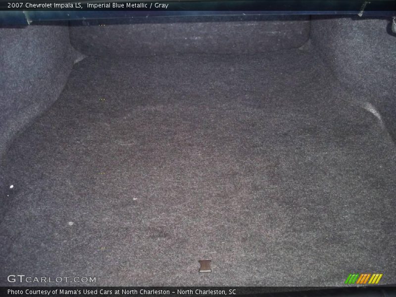 Imperial Blue Metallic / Gray 2007 Chevrolet Impala LS