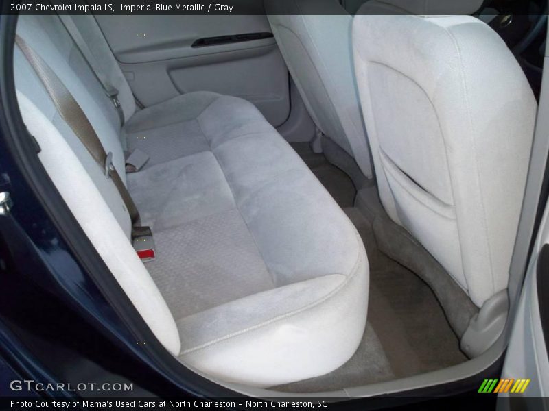 Imperial Blue Metallic / Gray 2007 Chevrolet Impala LS