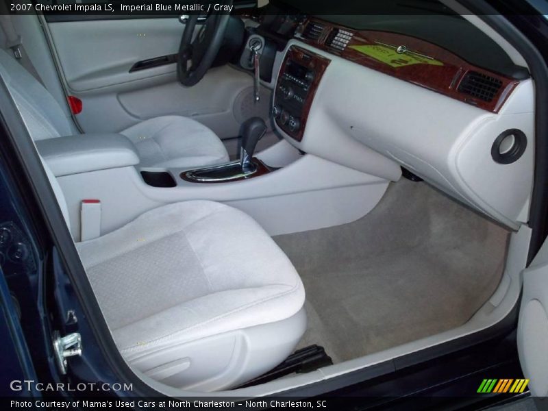Imperial Blue Metallic / Gray 2007 Chevrolet Impala LS