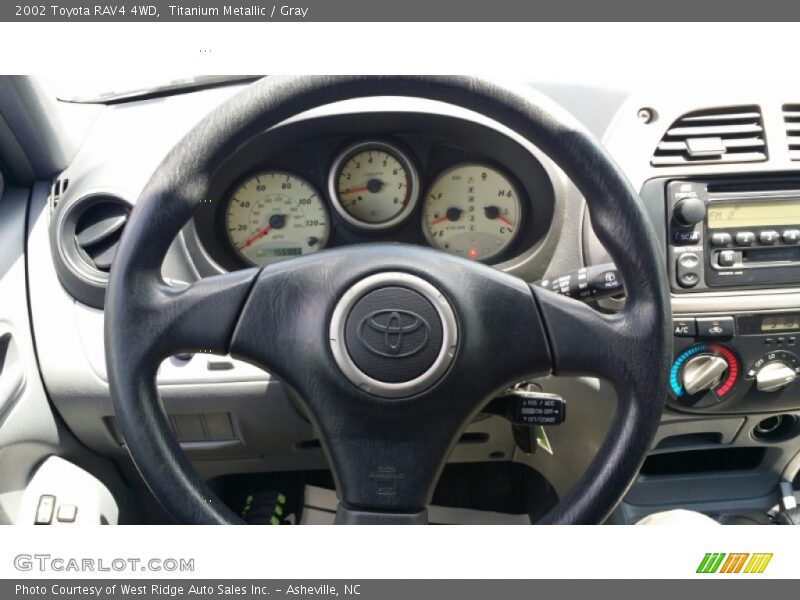 Titanium Metallic / Gray 2002 Toyota RAV4 4WD
