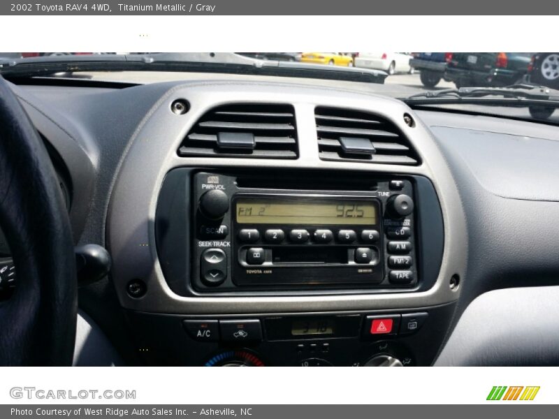Titanium Metallic / Gray 2002 Toyota RAV4 4WD