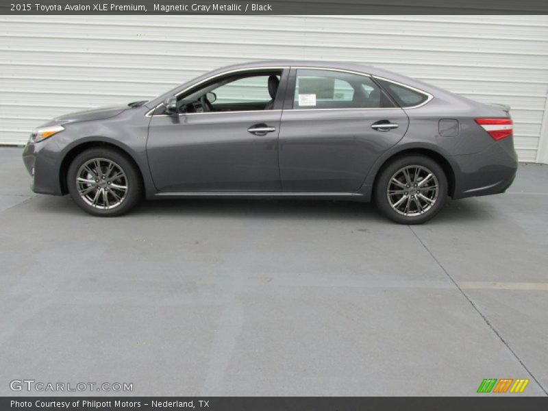 Magnetic Gray Metallic / Black 2015 Toyota Avalon XLE Premium