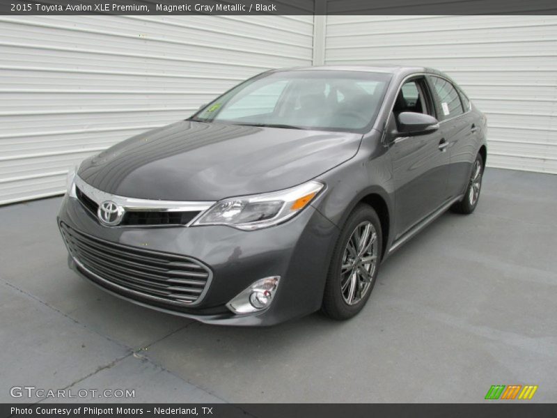 Magnetic Gray Metallic / Black 2015 Toyota Avalon XLE Premium