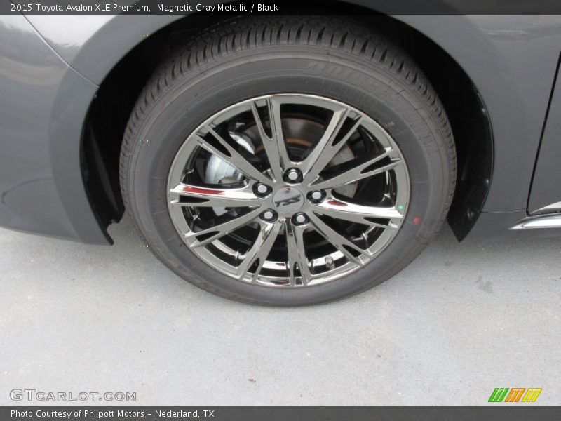 Magnetic Gray Metallic / Black 2015 Toyota Avalon XLE Premium