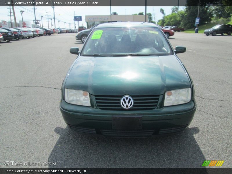 Baltic Green / Black 2002 Volkswagen Jetta GLS Sedan