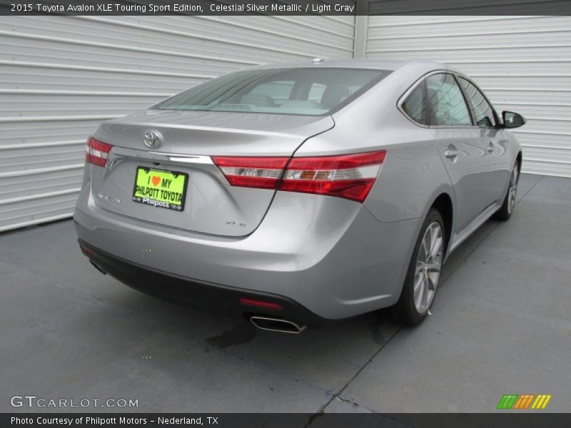 Celestial Silver Metallic / Light Gray 2015 Toyota Avalon XLE Touring Sport Edition