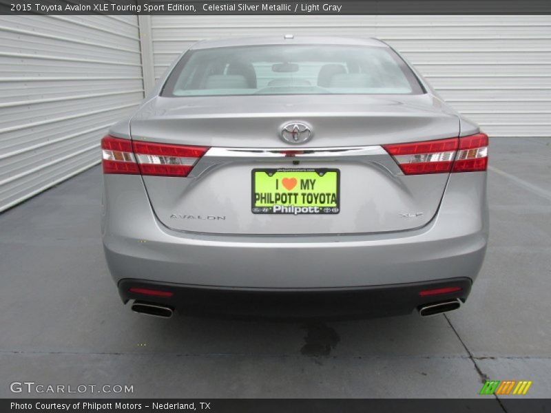 Celestial Silver Metallic / Light Gray 2015 Toyota Avalon XLE Touring Sport Edition