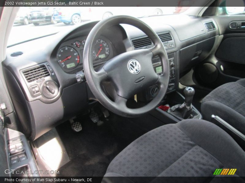  2002 Jetta GLS Sedan Black Interior