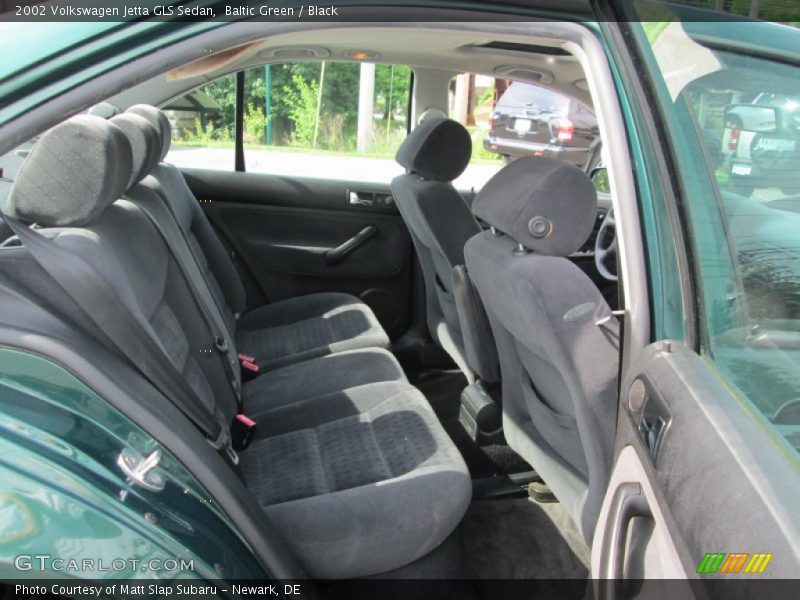 Rear Seat of 2002 Jetta GLS Sedan
