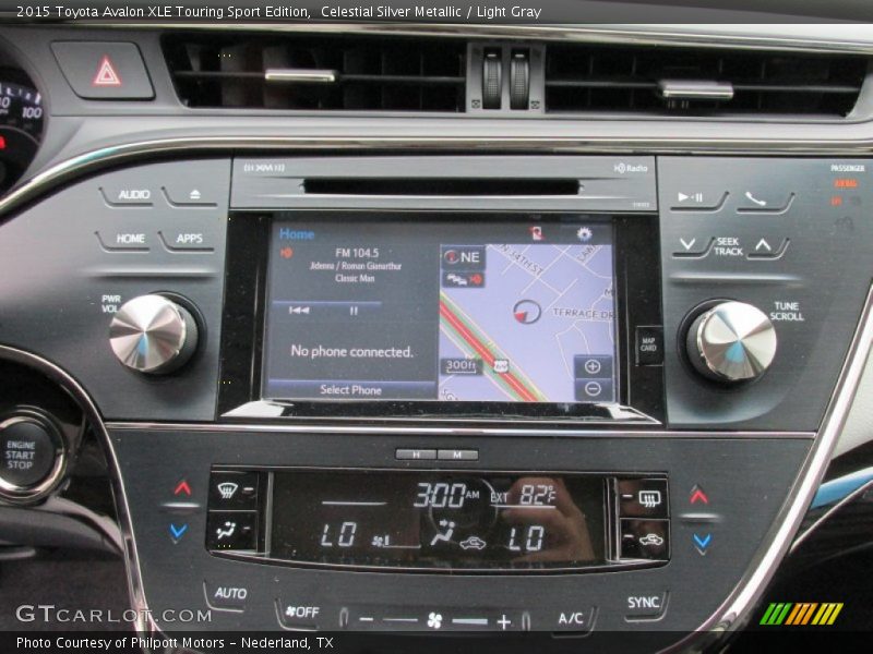 Celestial Silver Metallic / Light Gray 2015 Toyota Avalon XLE Touring Sport Edition