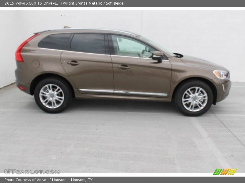 Twilight Bronze Metallic / Soft Beige 2015 Volvo XC60 T5 Drive-E