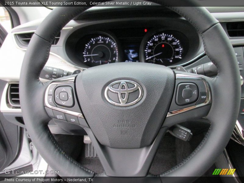 Celestial Silver Metallic / Light Gray 2015 Toyota Avalon XLE Touring Sport Edition