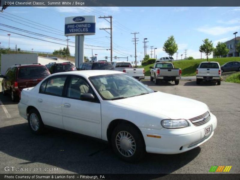 Summit White / Beige 2004 Chevrolet Classic