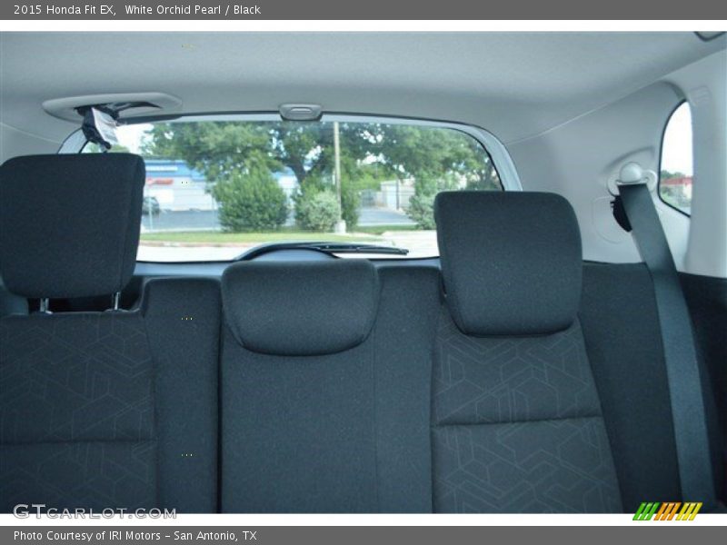 White Orchid Pearl / Black 2015 Honda Fit EX