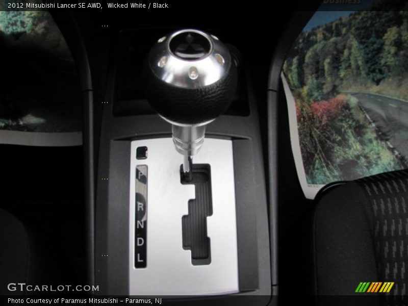 Wicked White / Black 2012 Mitsubishi Lancer SE AWD