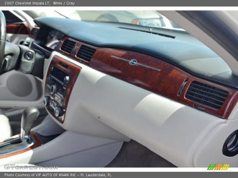 White / Gray 2007 Chevrolet Impala LT