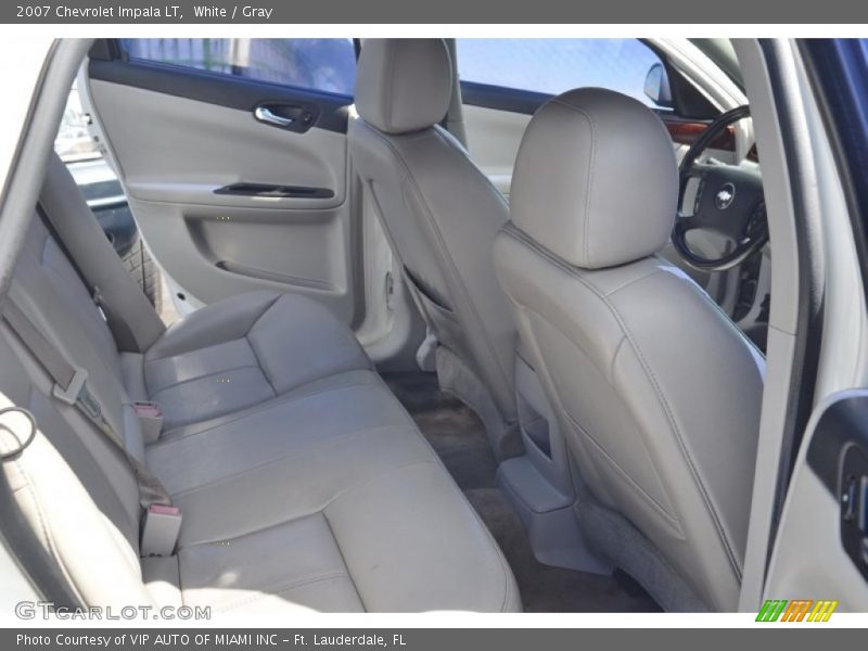 White / Gray 2007 Chevrolet Impala LT