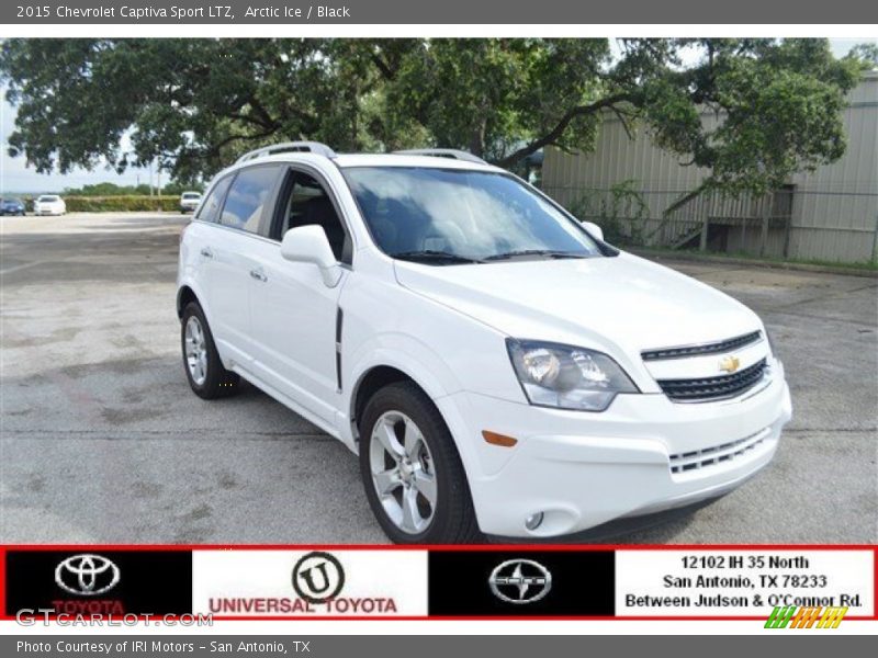 Arctic Ice / Black 2015 Chevrolet Captiva Sport LTZ