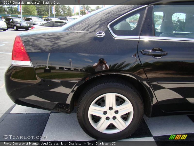 Black / Gray 2007 Chevrolet Impala LS