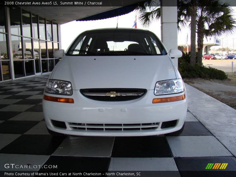 Summit White / Charcoal 2008 Chevrolet Aveo Aveo5 LS